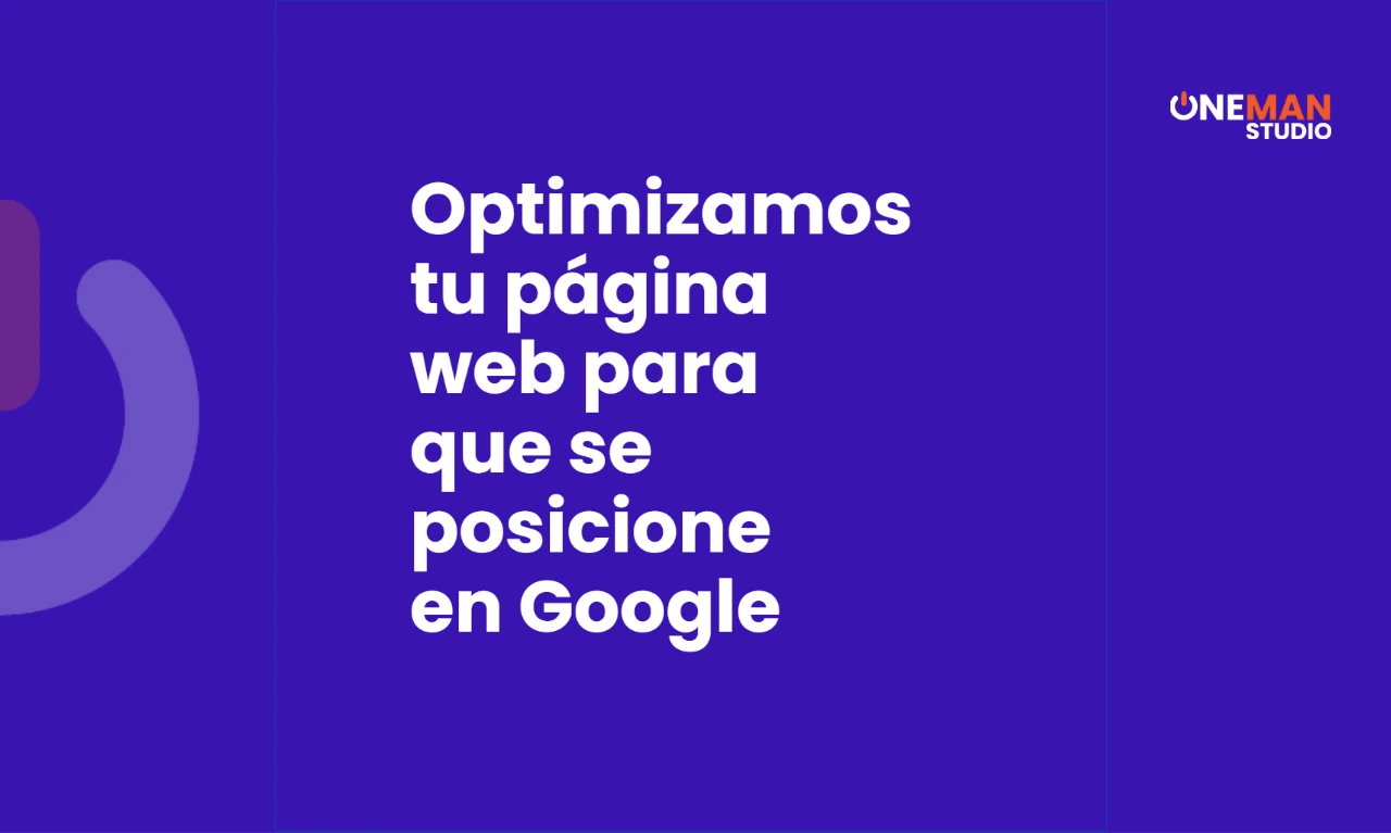 Página web optimizada y profesional